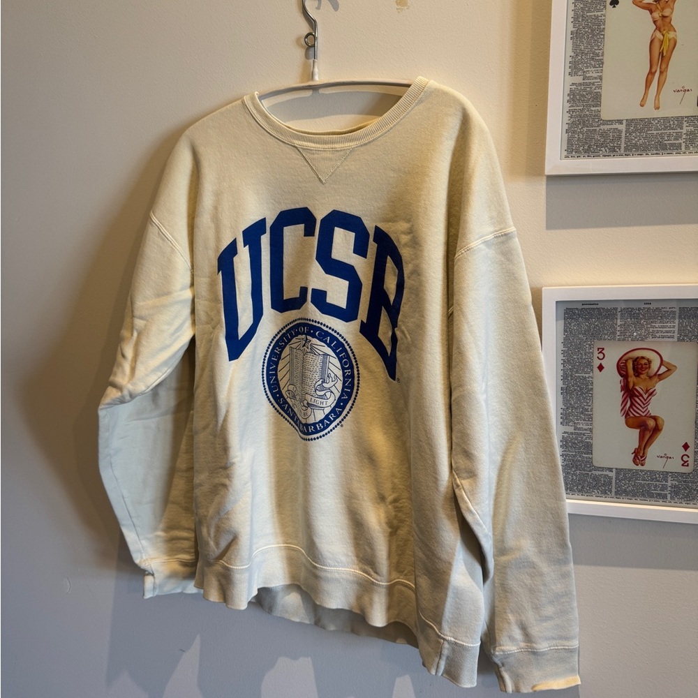 Hanes Cream ComfortWash Sweatshirt